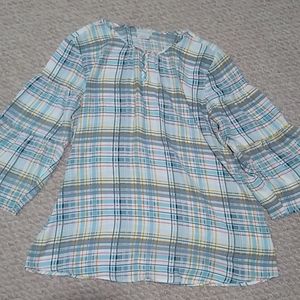 Van Heusen Plaid blouse